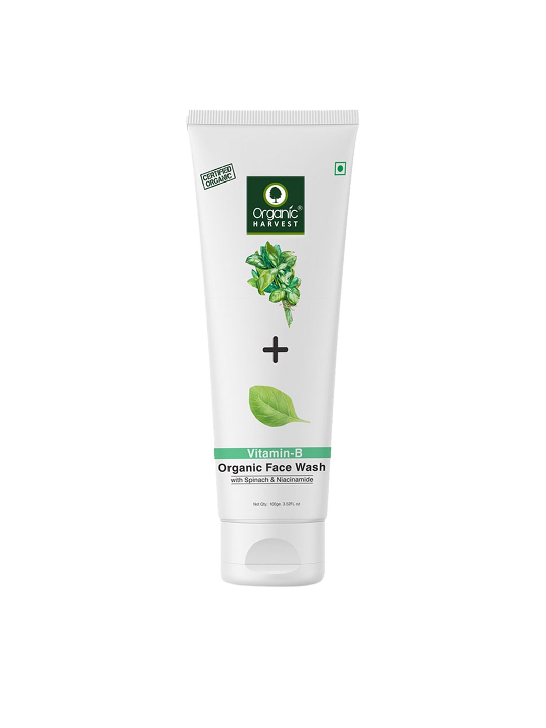 

Organic Harvest Vitamin B Face Wash, 100gm, Green