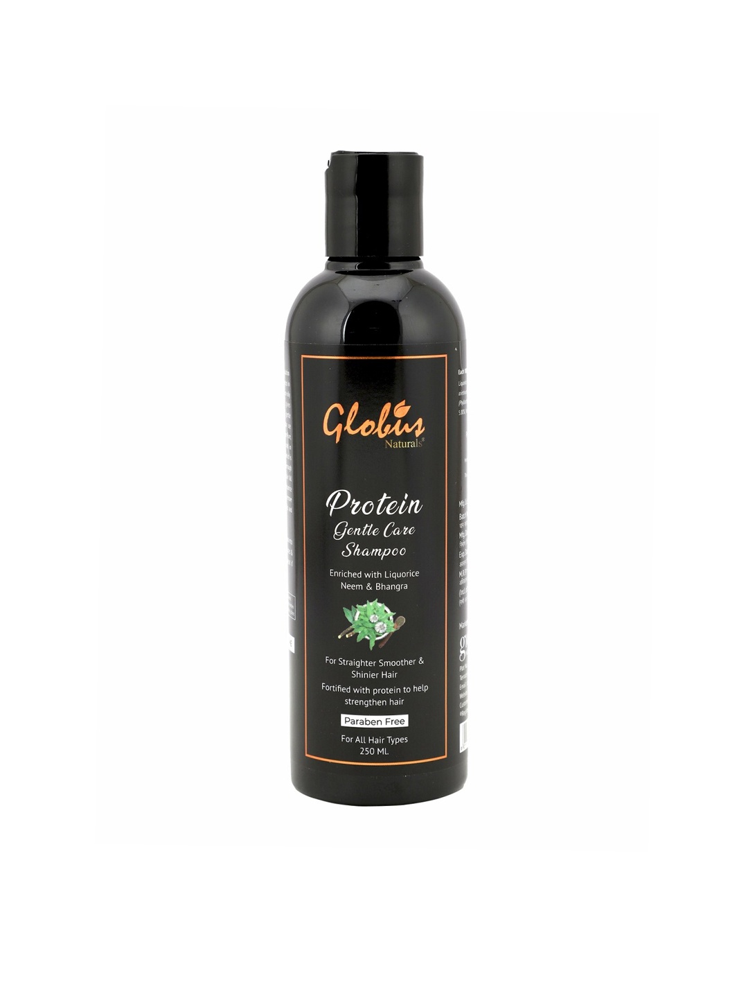 

Globus Naturals Protein Gentle Care Hair Growth Shampoo 250 ml, Black