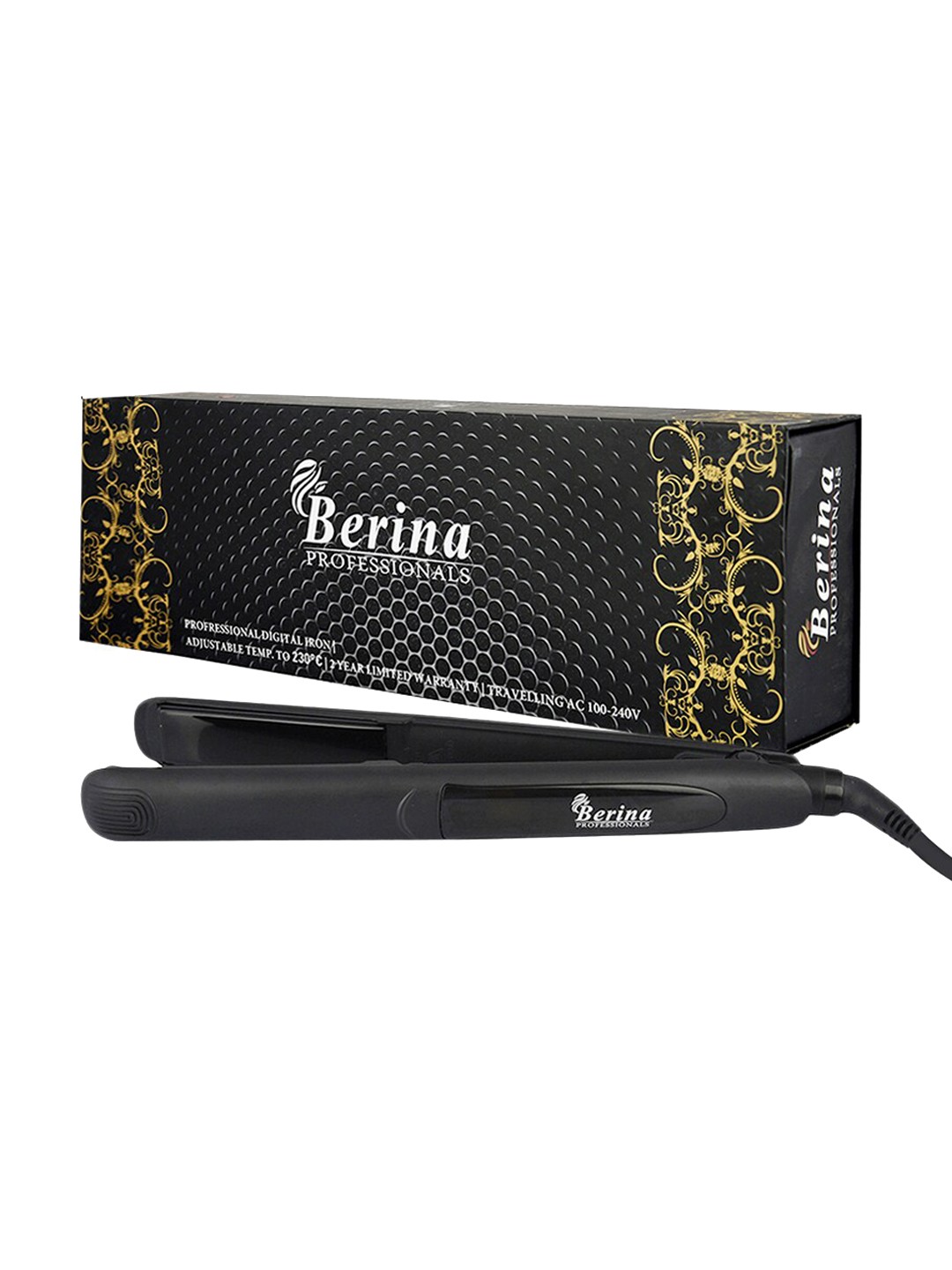 

Berina Black Titanium Hair Straightner BC-128