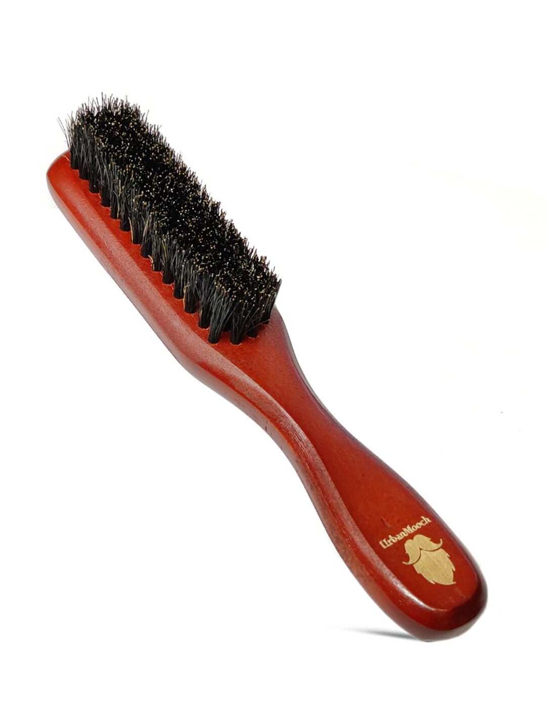 

UrbanMooch Men Umhandle Beard Brush, Red