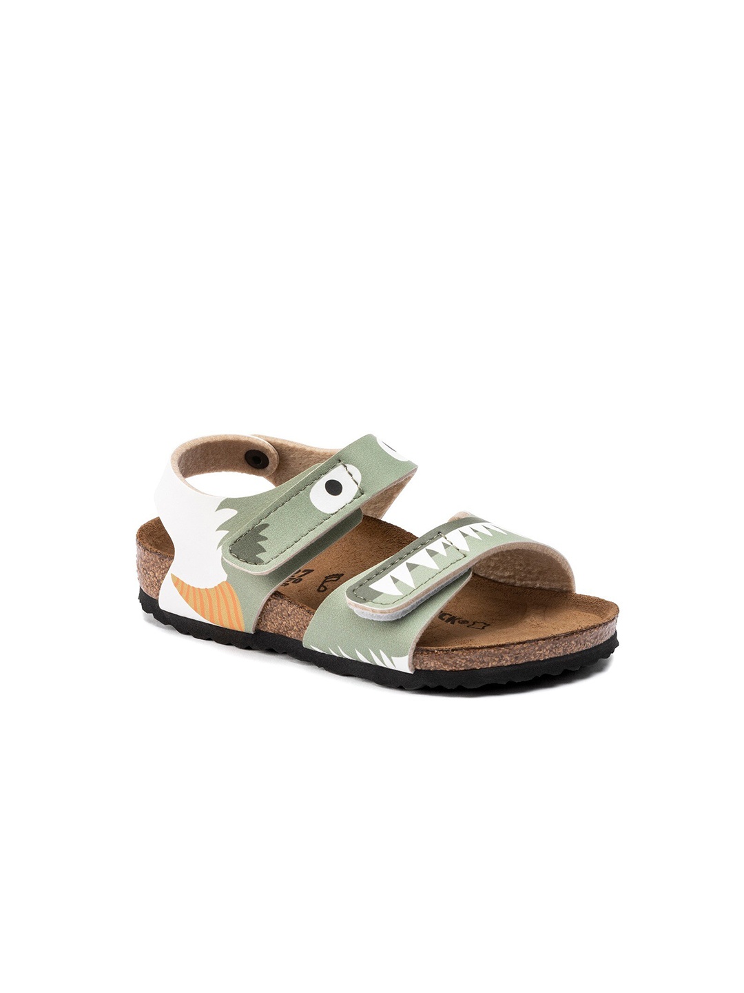 

Birkenstock Boys Green & White Palu Regular Width Sports Sandals