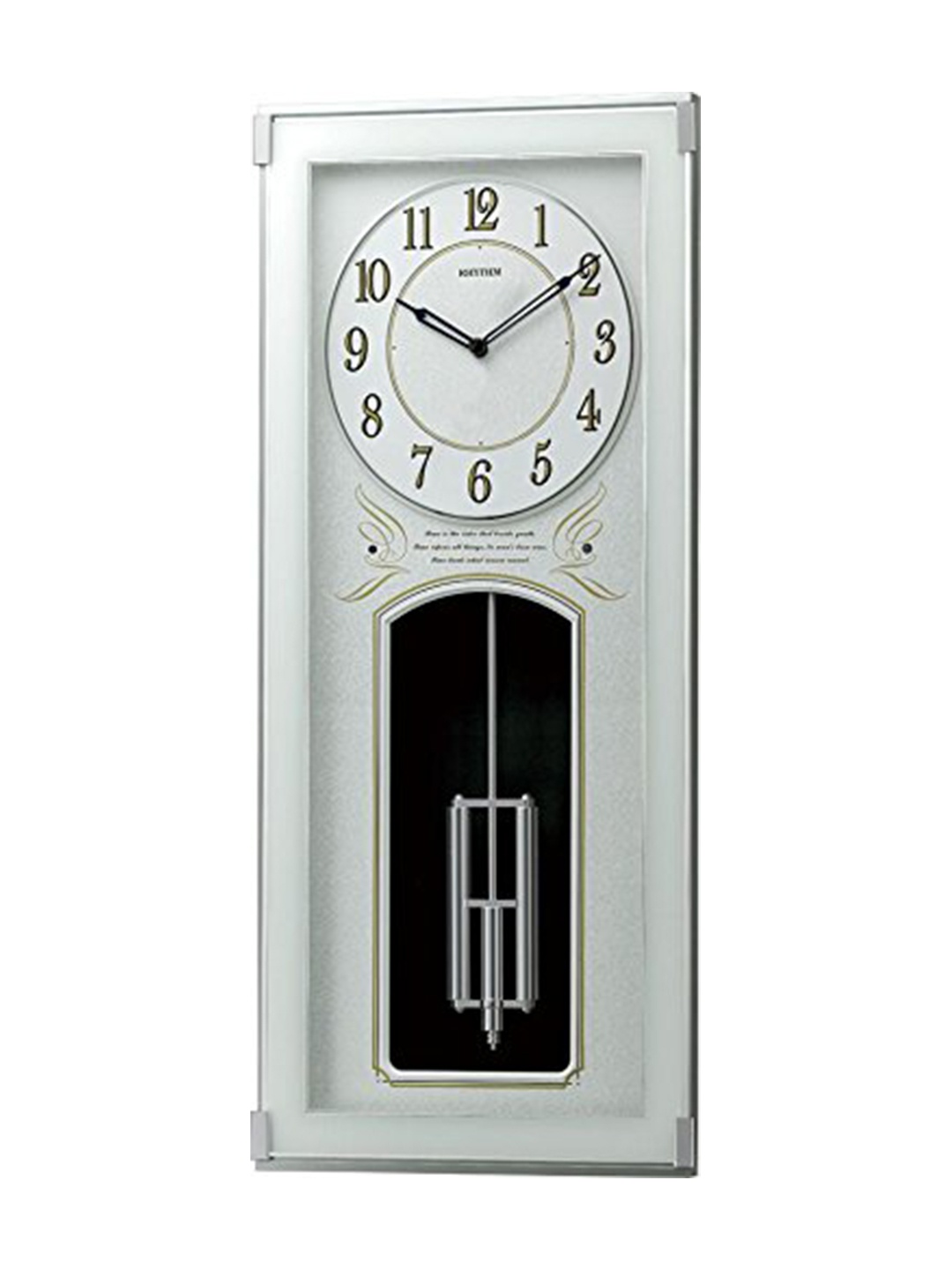 

Rhythm Green Traditional Wall Clock