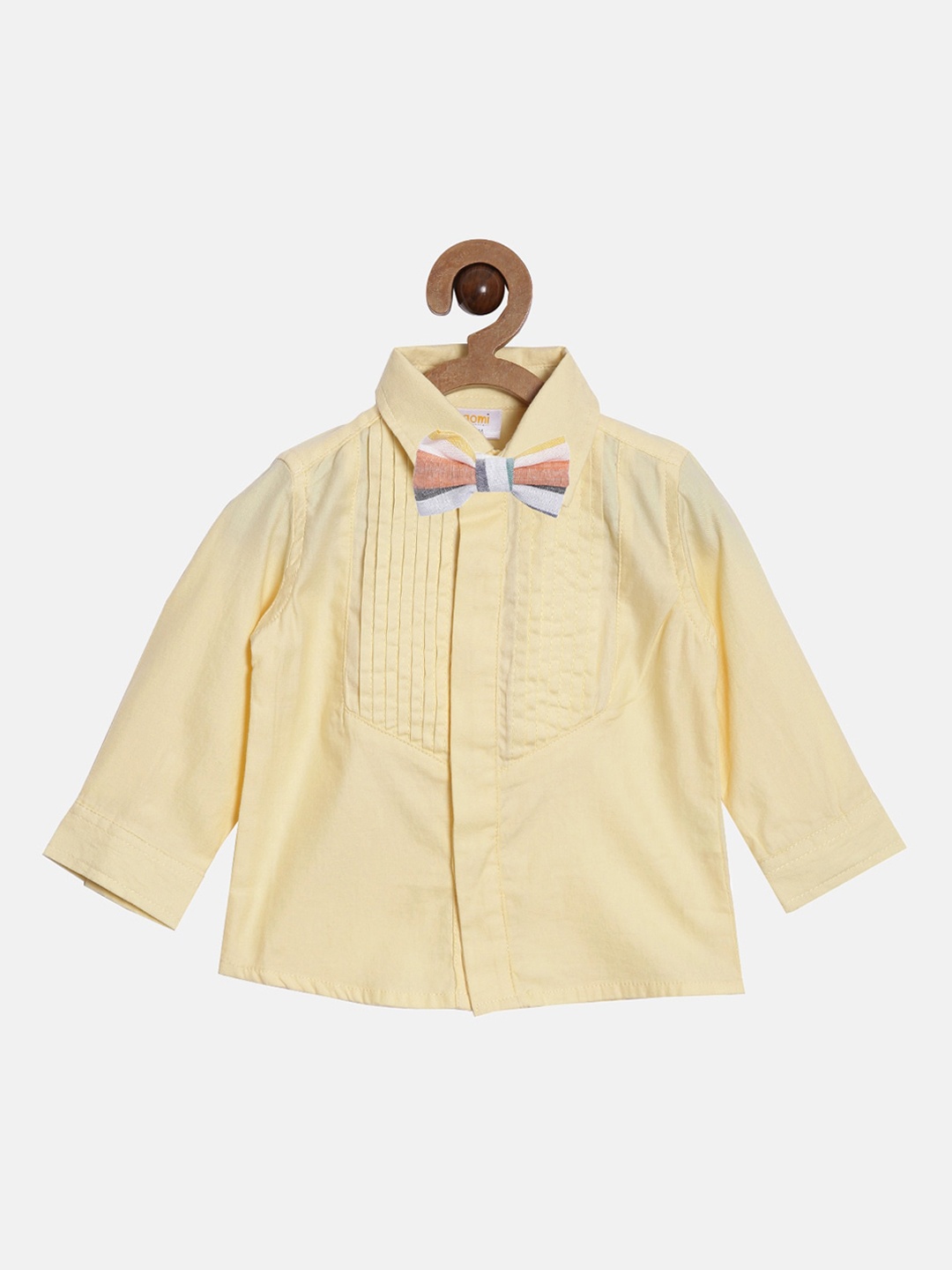 

Aomi Boys Yellow Casual Shirt