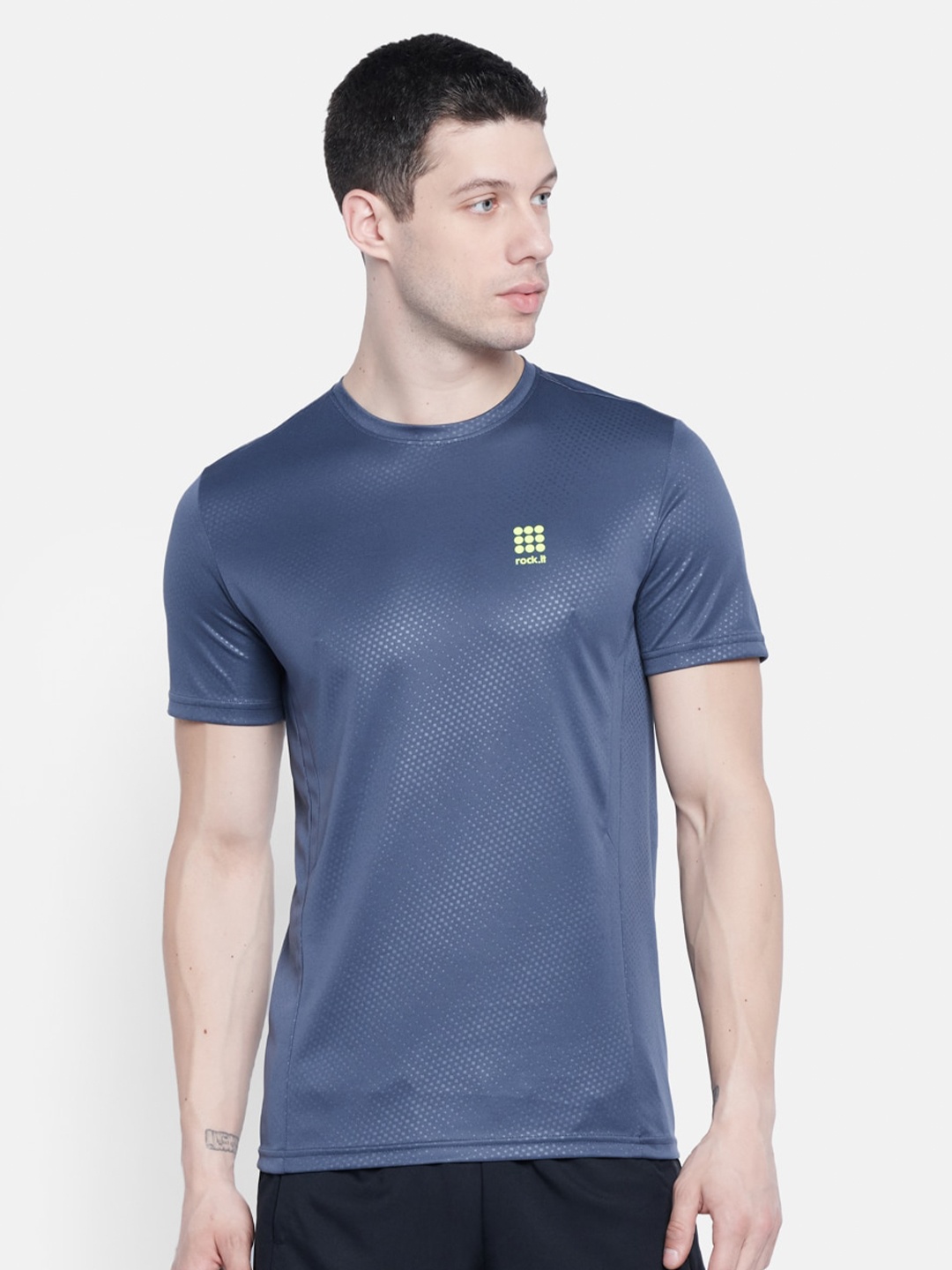 

rock it Men Grey T-shirt