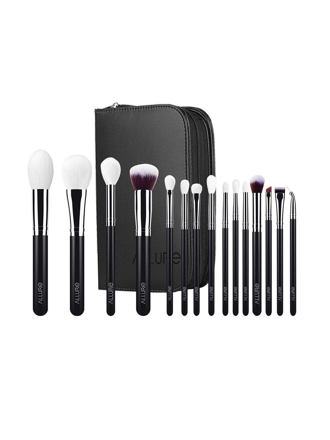 

ALLURE Black Set of 15 Goat Hair Brushes