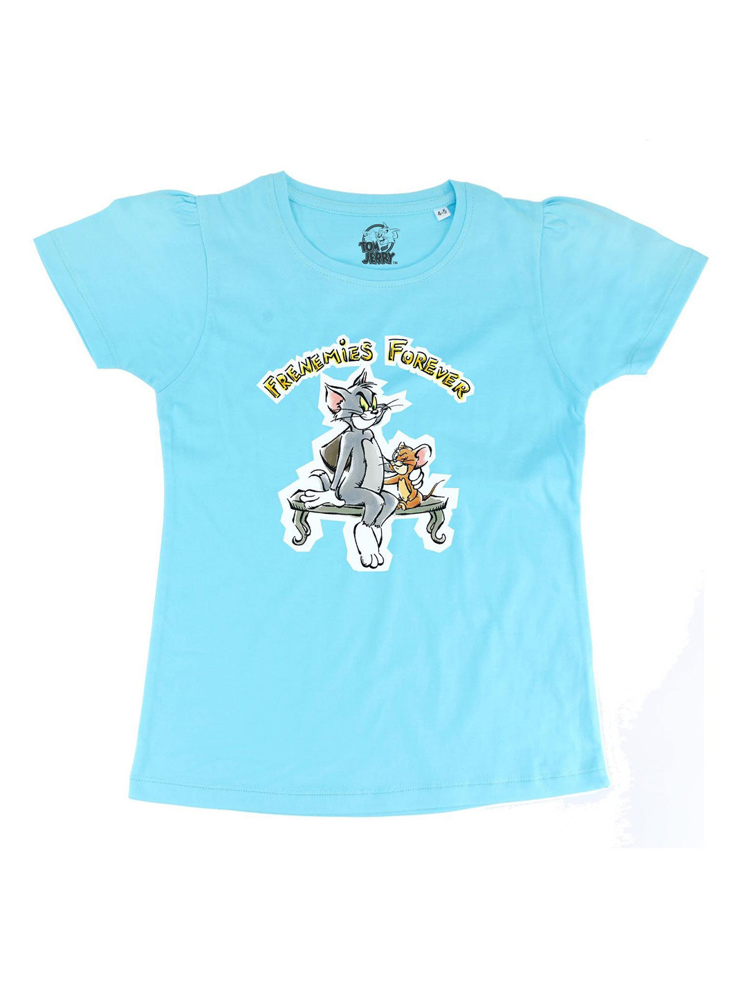 

Tom & Jerry Blue Regular Top