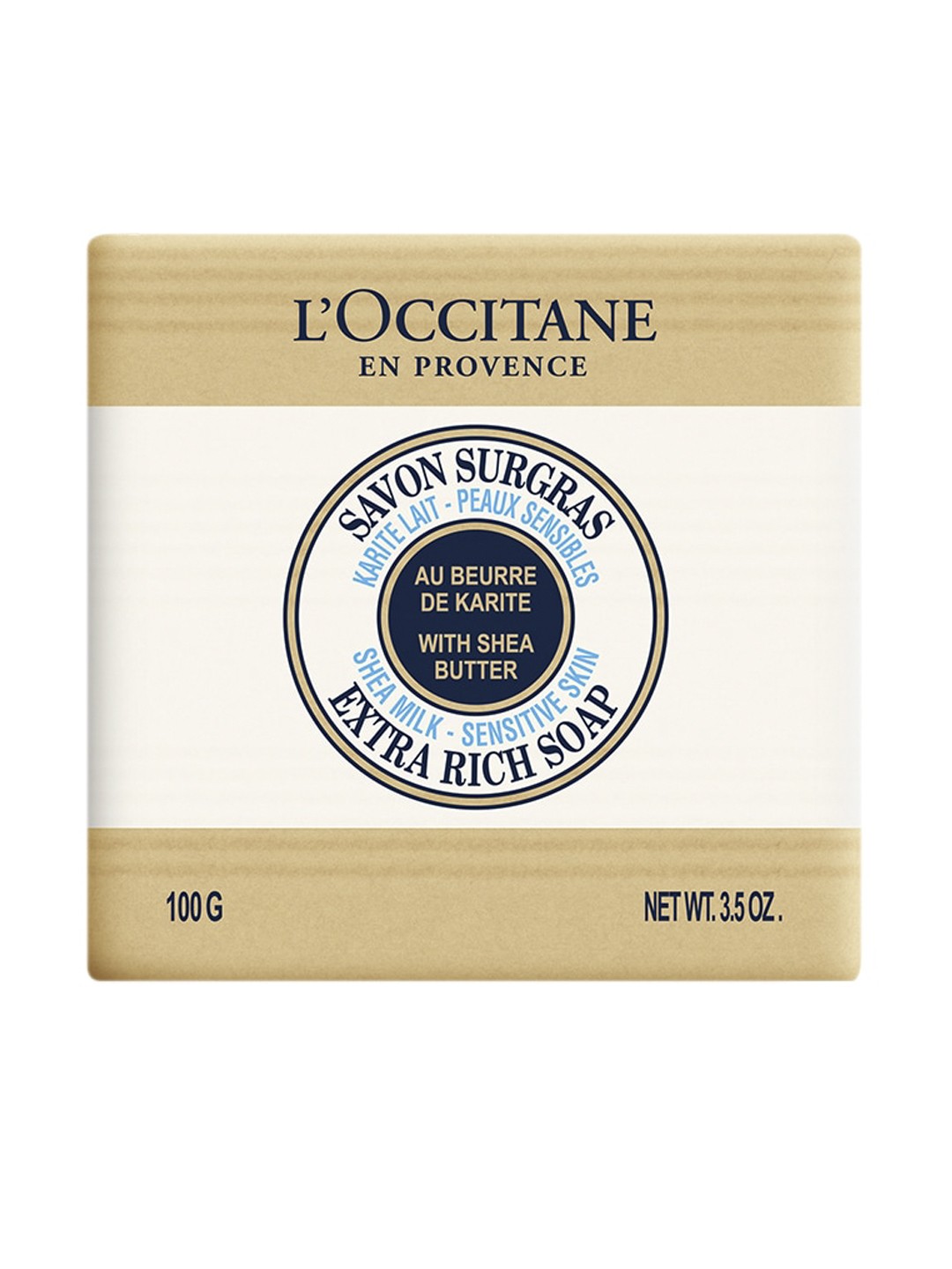 

L'Occitane en Provence Soap Shea Milk 100g, Off white