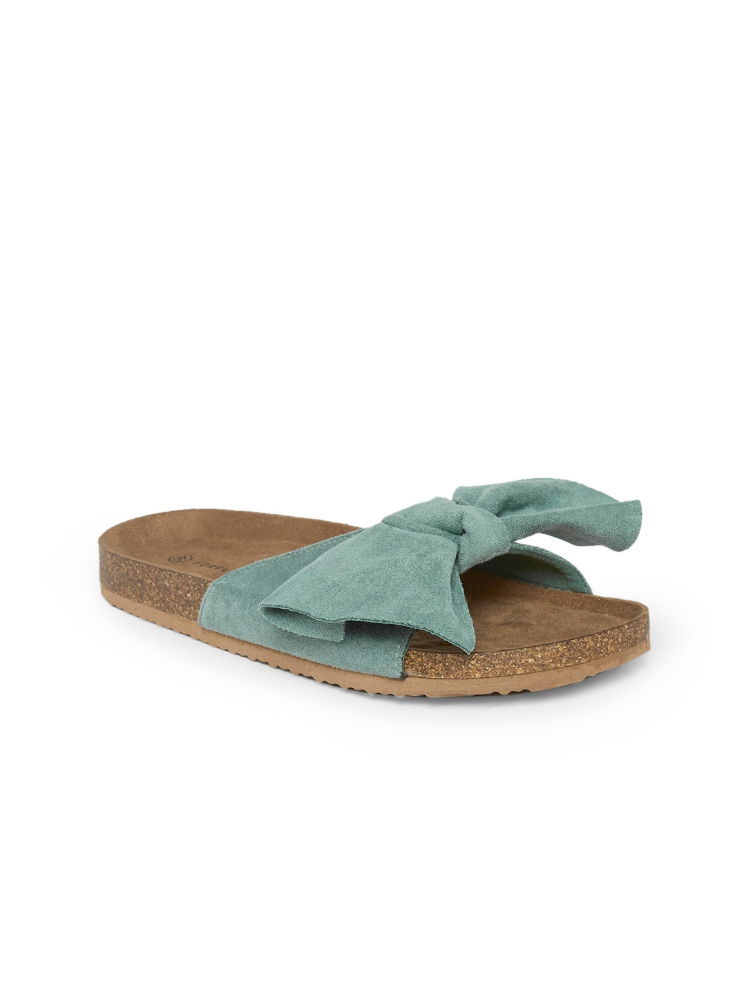 

Forever Glam by Pantaloons Women Blue Open Toe Flats