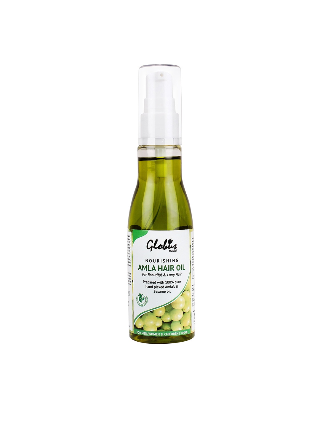 

Globus Naturals Nourishing Amla Hair Oil 100ml, Green