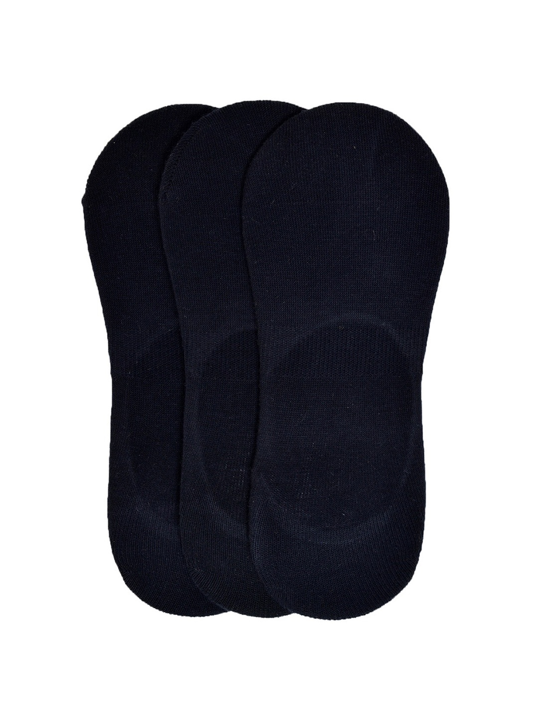 

MARC Black Pack of 3 Shoe Liner Cotton Sock