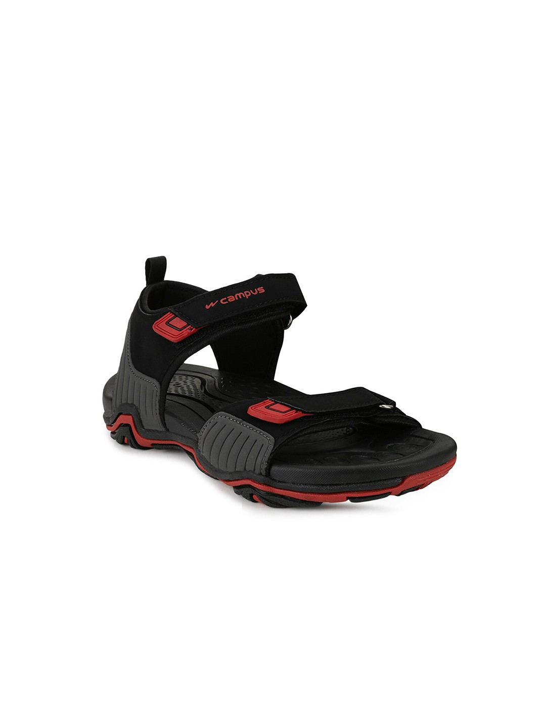 

Campus Kids Black & Grey Comfort Sandals