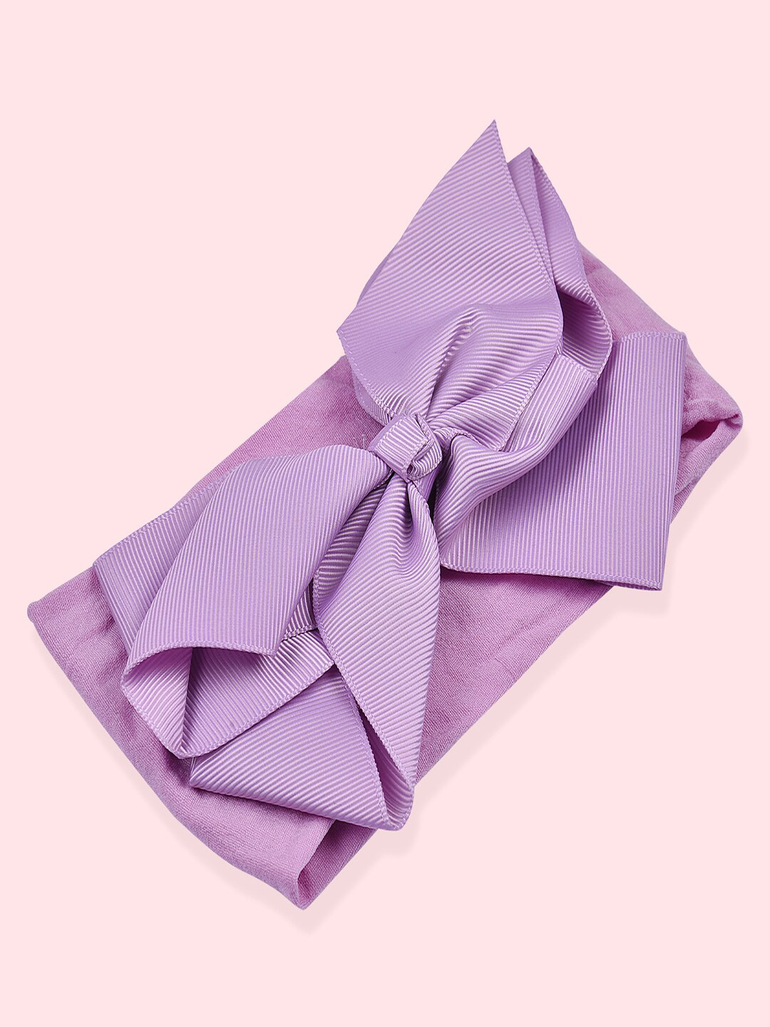 

AQUASTREET Girls Purple Bowknot Elastic Hairband