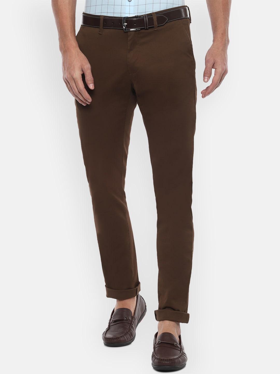 

Van Heusen Sport Men Brown Slim Fit Trousers