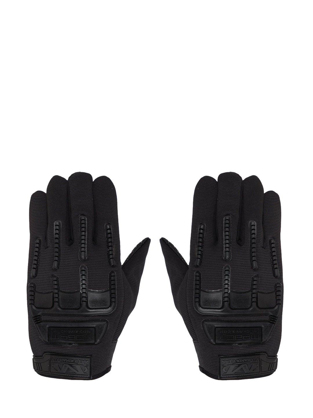 

FabSeasons Black Textured Full Finger Gloves