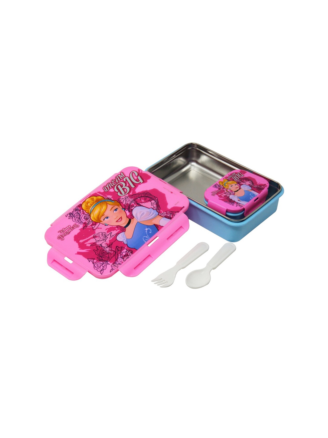

Disney Pink & Purple Cinderella Inside Stainless Steel Lunch Box