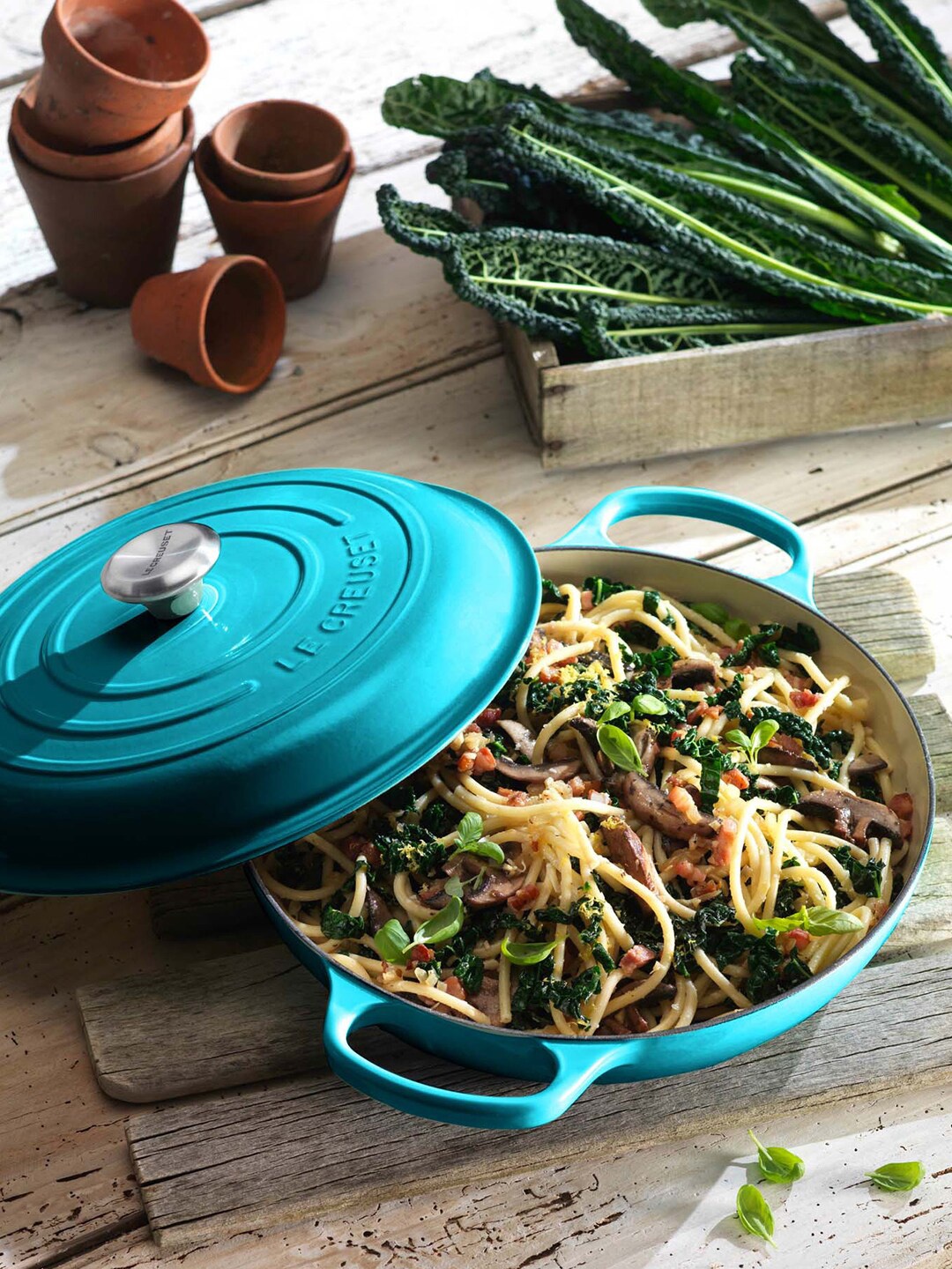 

Le Creuset Blue Evo Shallow Casserole