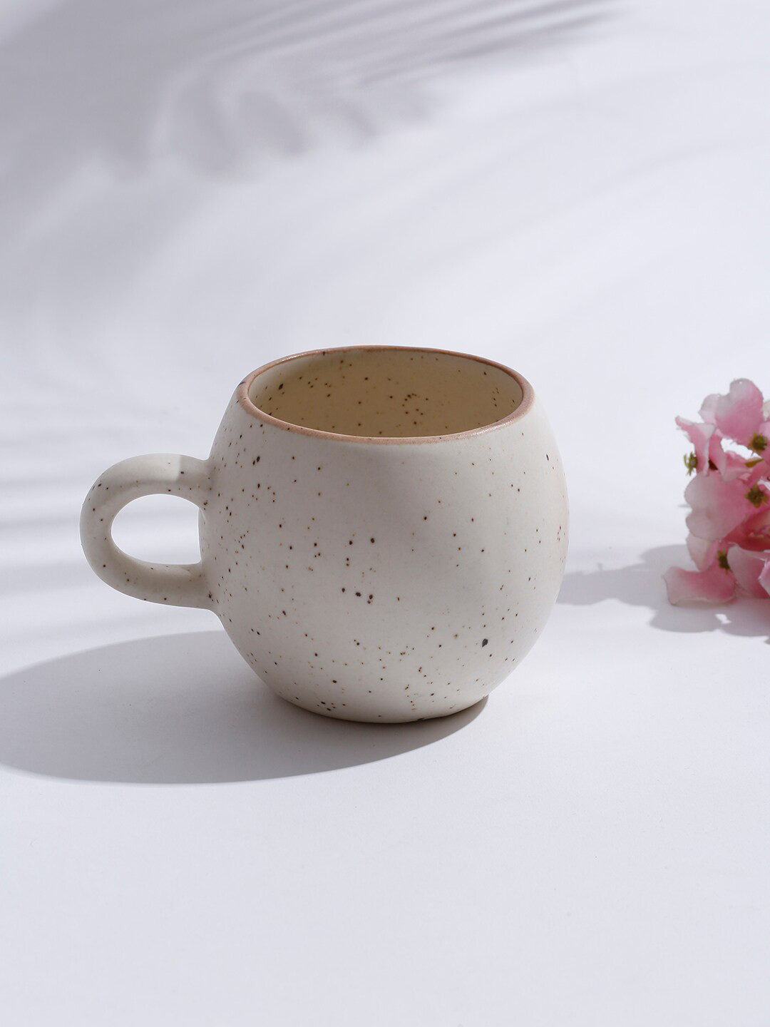 

Fabindia Off White Solid Ceramic Kadir Glazed Coffee Mug