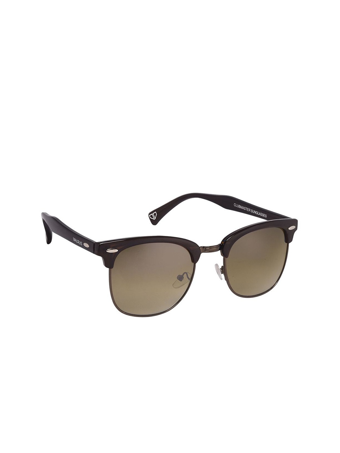 

Walrus Men Brown Lens & Black Wayfarer Sunglasses WSGM-MCHL-II-090909