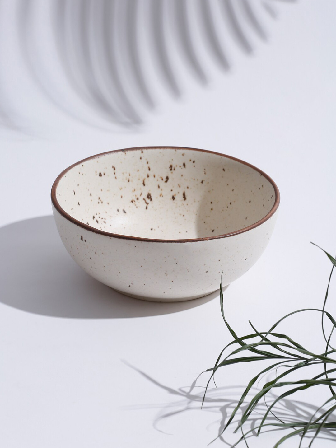 

Fabindia Off White 1 Piece Printed Ceramic Kadir Glazed Bowl
