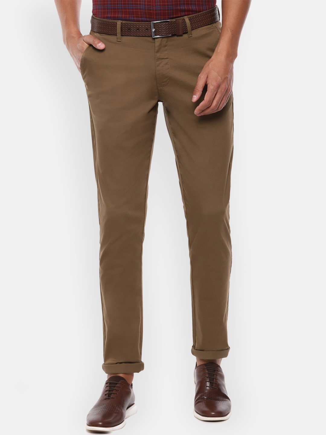 

Van Heusen Sport Men Brown Slim Fit Trousers