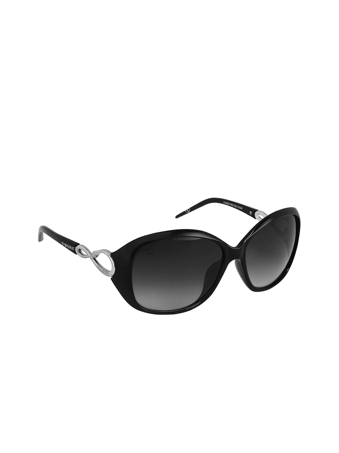 

Walrus Men Black Lens & Black Oversized Sunglasses WSGW-GAGA-IV-020202