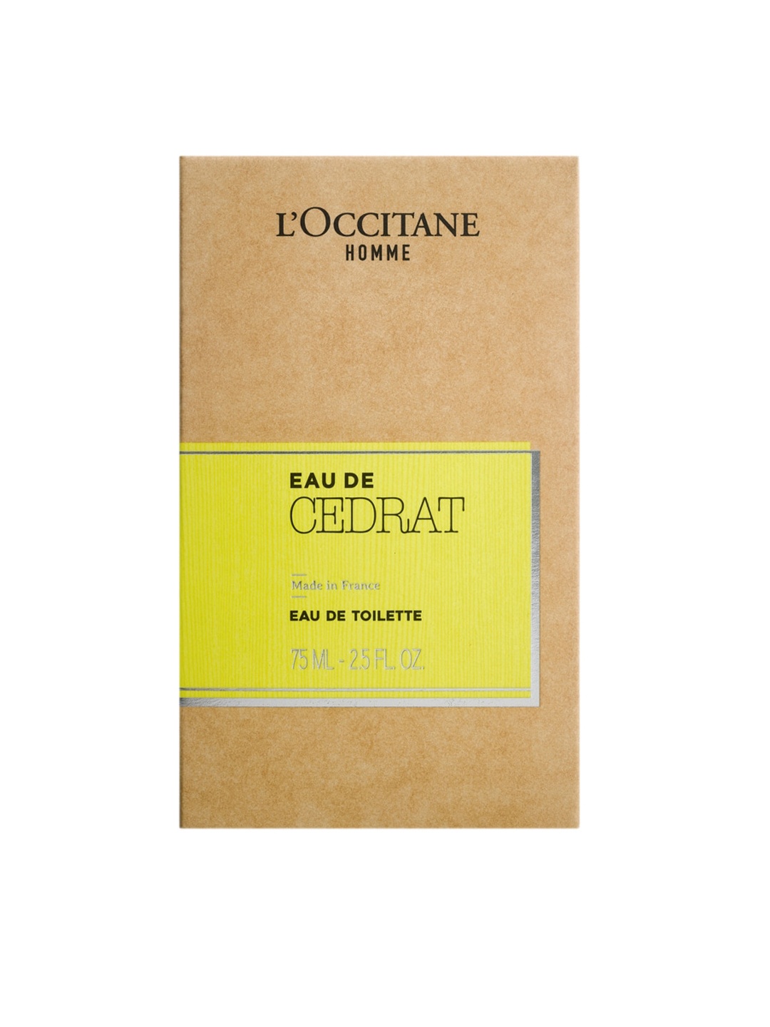 

L'Occitane en Provence Men Eau De Cdrat Eau De Toilette 75ml, Yellow