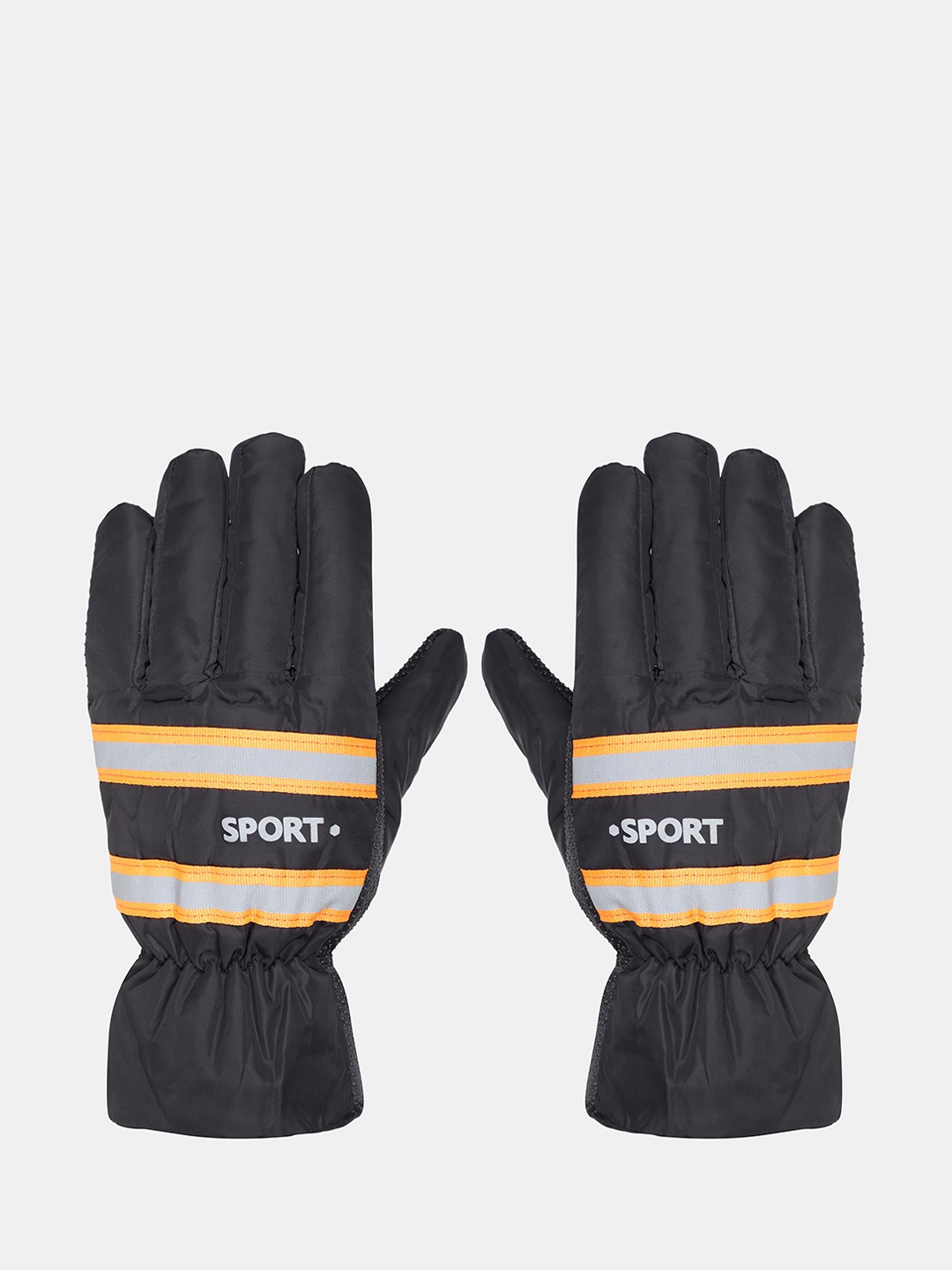 

FabSeasons Unisex Winter Reflector Gloves, Black