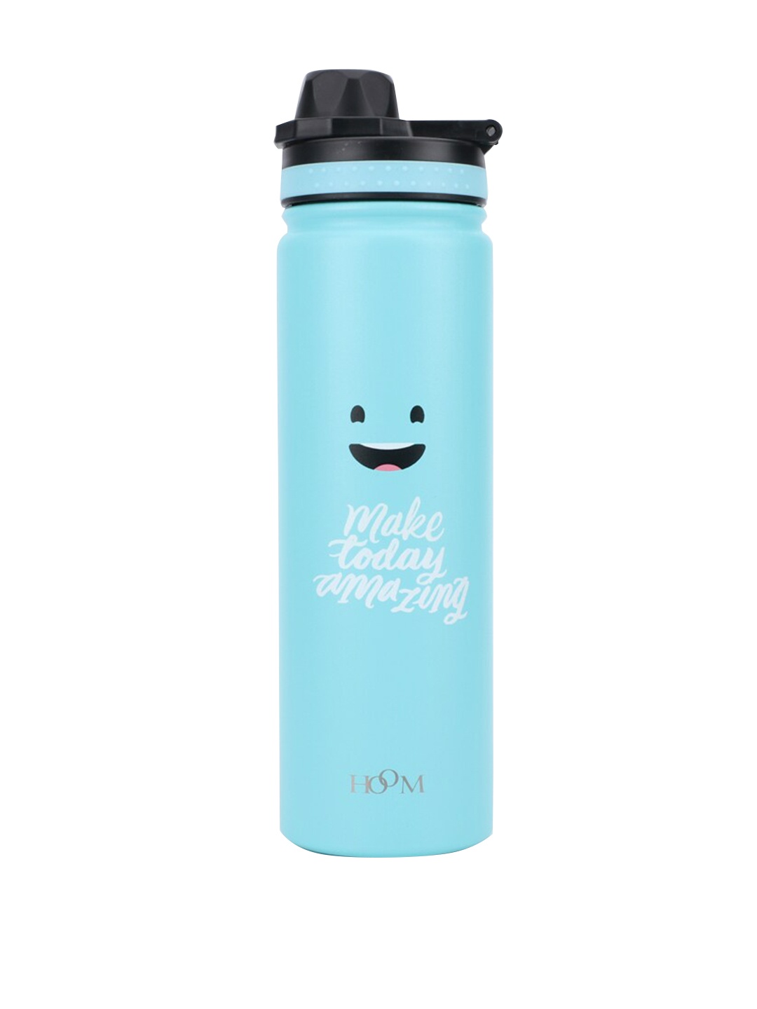 

HOOM Unisex Sea Green Printed High Quality Stainless Steel Double Wall Water Bottle