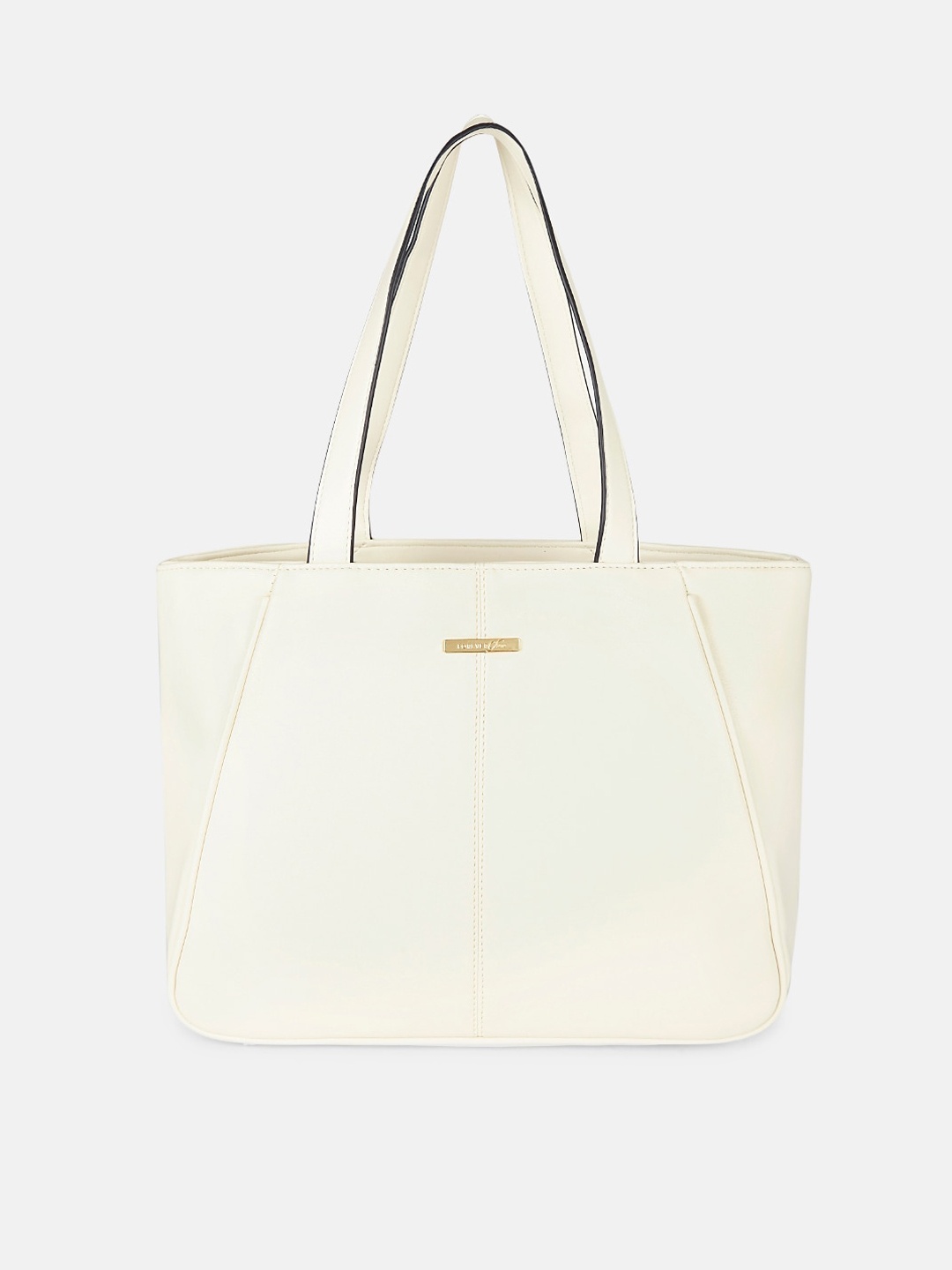 

Forever Glam by Pantaloons White Structured Shoulder Bag