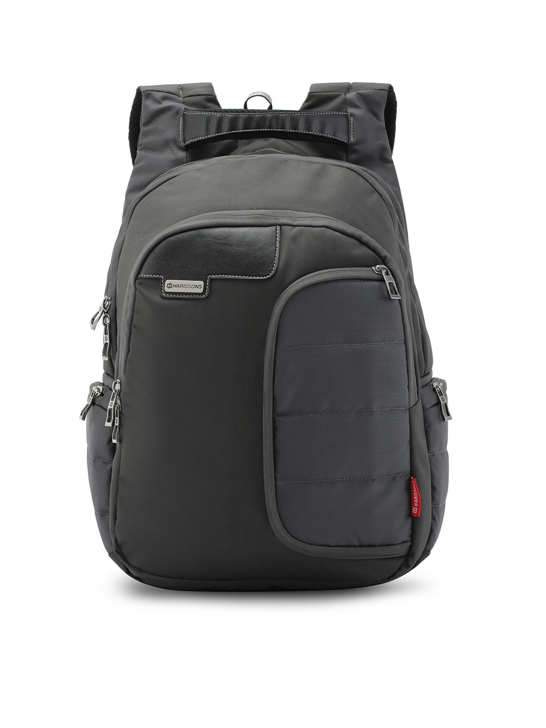 

Harissons Grey & Black Laptop Backpack