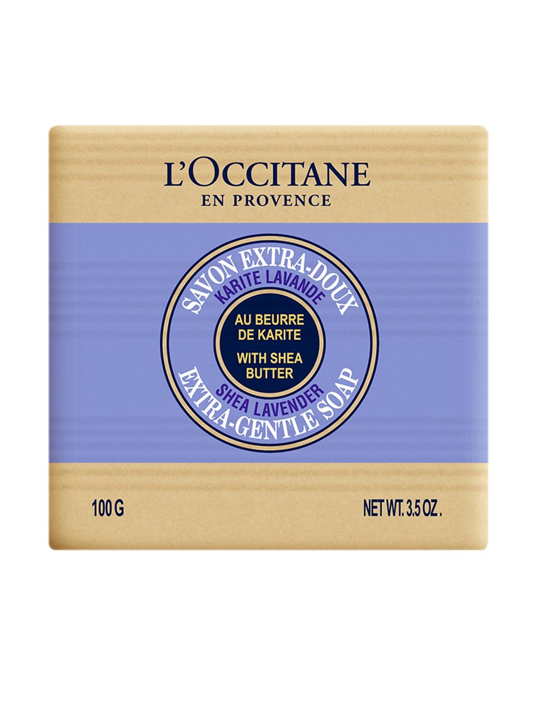 LOccitane en Provence Shea Lavender Soap - 100 g, Transparent