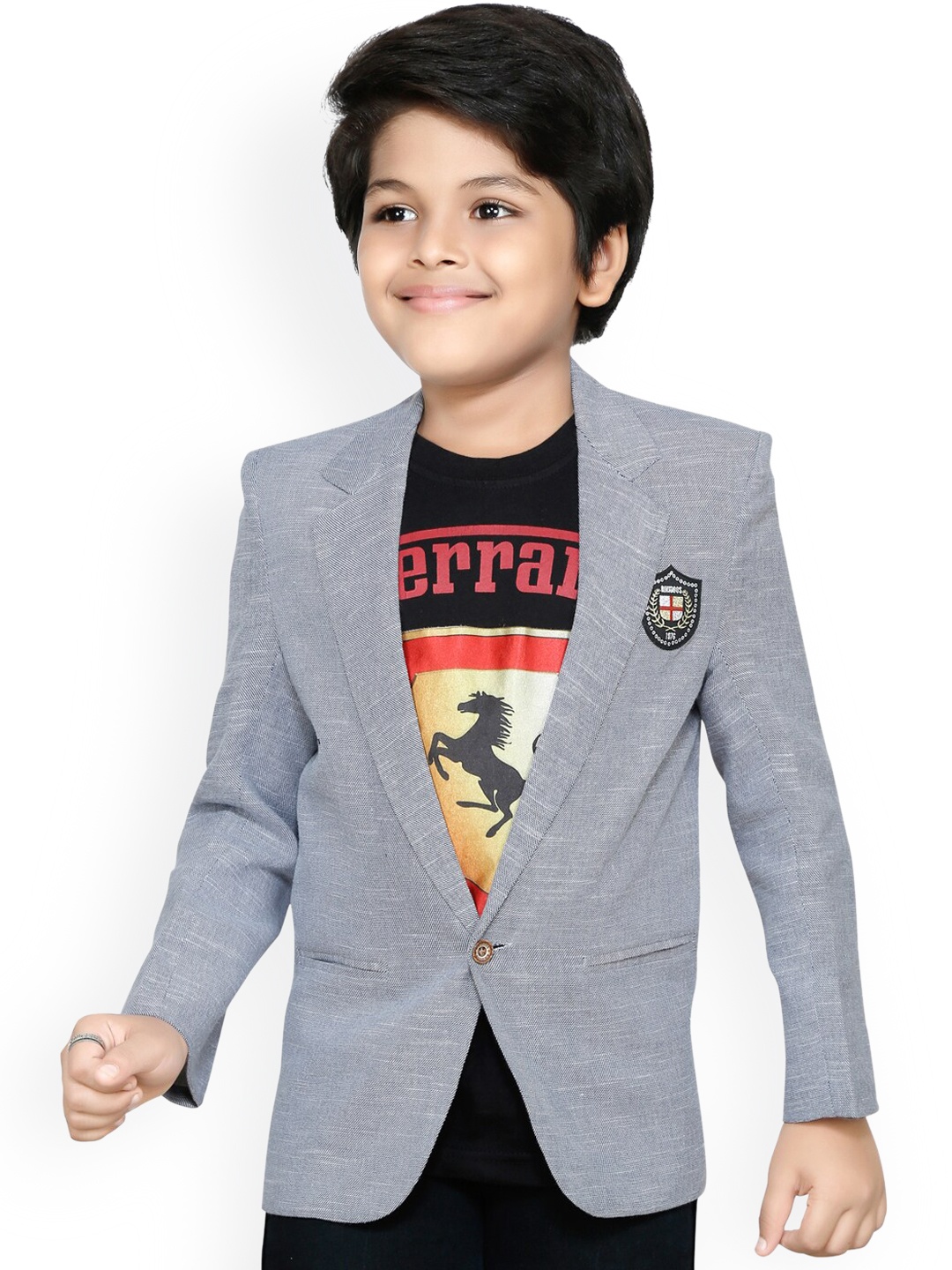 

RIKIDOOS Boy Blue Full Sleeves Blazer
