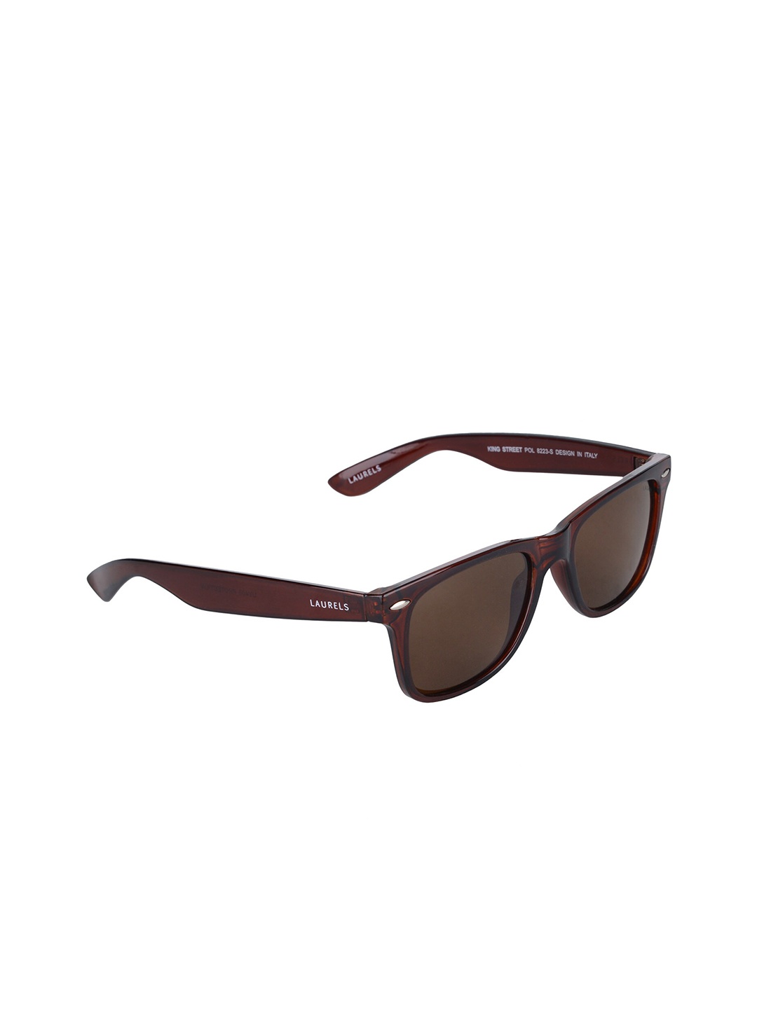 

Walrus Men Brown Lens & Brown Wayfarer Sunglasses with UV Protected Lens