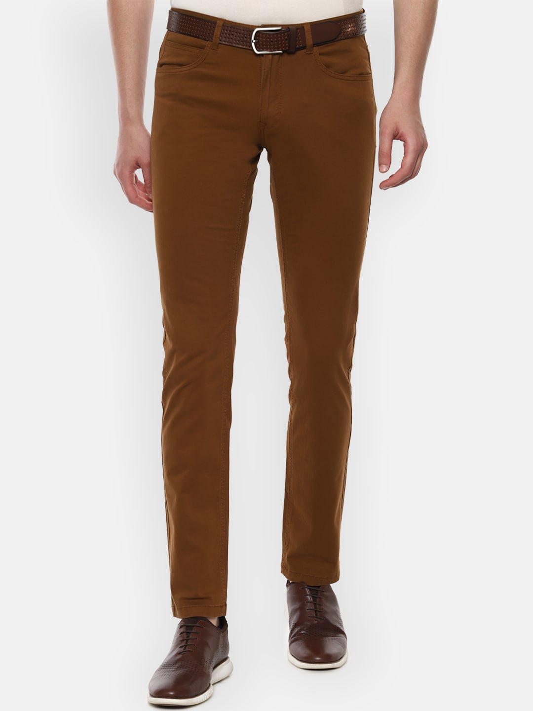Van Heusen Sport Men Brown Slim Fit Trousers