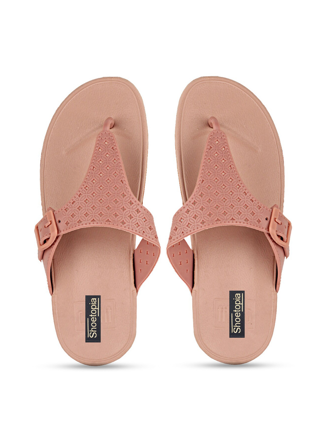 

Shoetopia Girls Pink Wedge Sandals