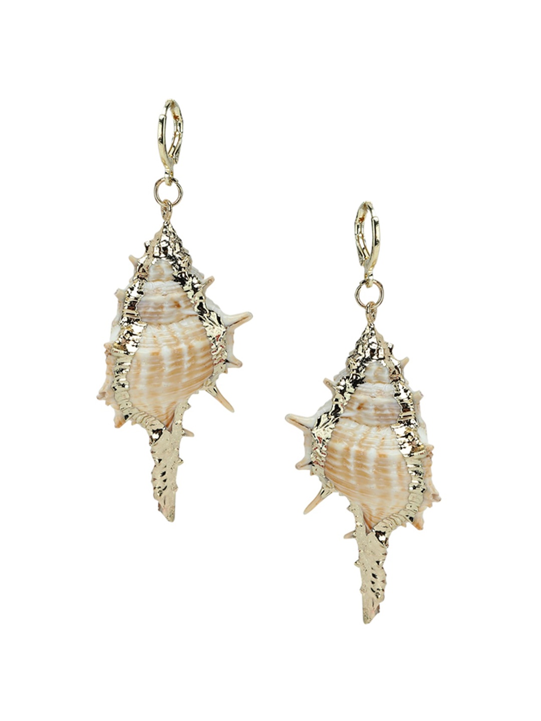 

Kazo Gold-Toned Contemporary Drop Earrings