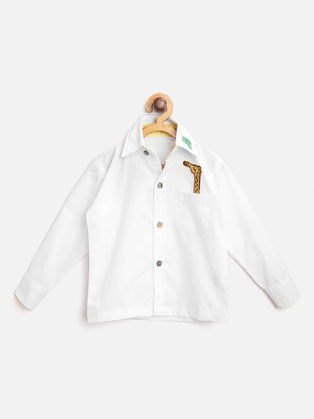 

Kids Clan Boys White Casual Shirt