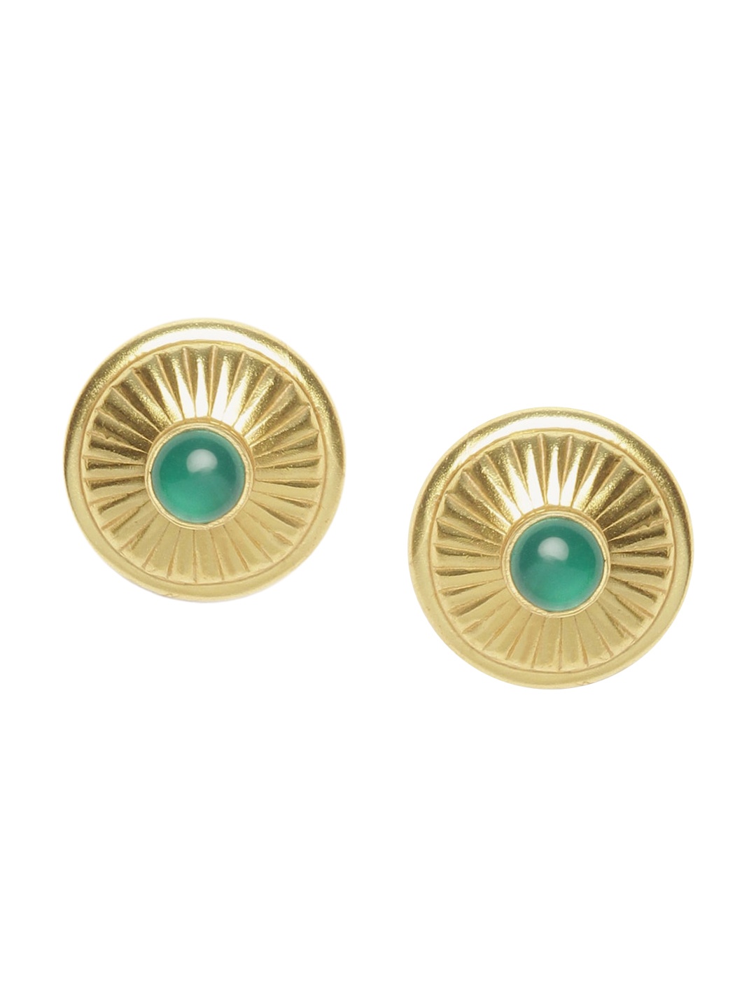 

Fabindia Gold-Toned Contemporary Stud Earrings