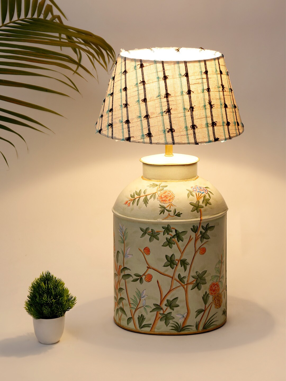 

Fabindia Devan Table Lamp Without Shade, Beige