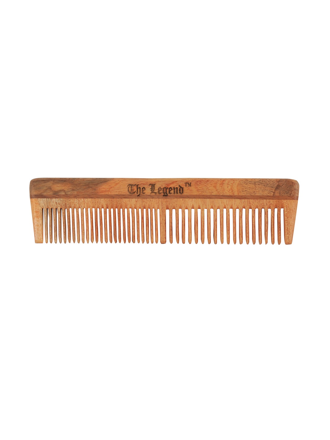 The Legend Organic Neem Wood Comb, Brown