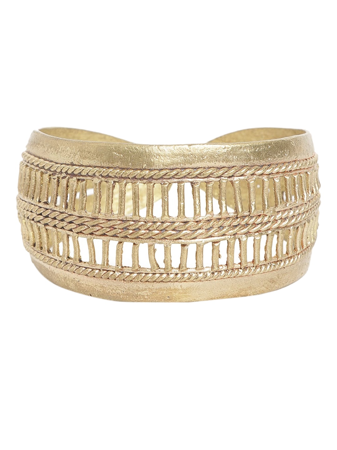 

Fabindia Gold-Toned Textured Bangle