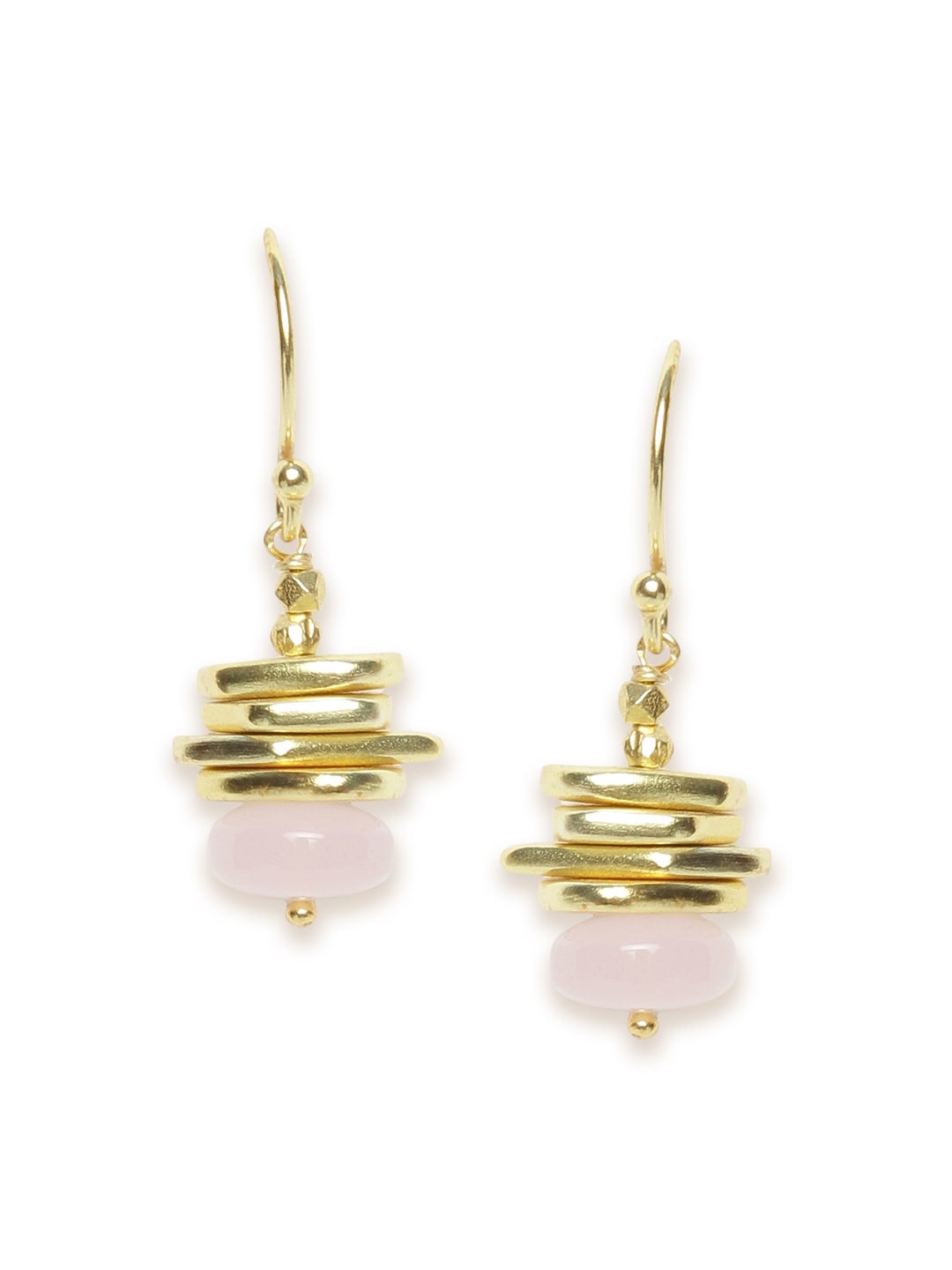 

Fabindia Gold-Toned Contemporary Drop Earrings