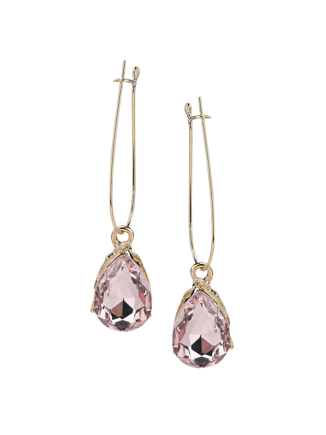 

Kazo Gold-Toned Contemporary Drop Earrings