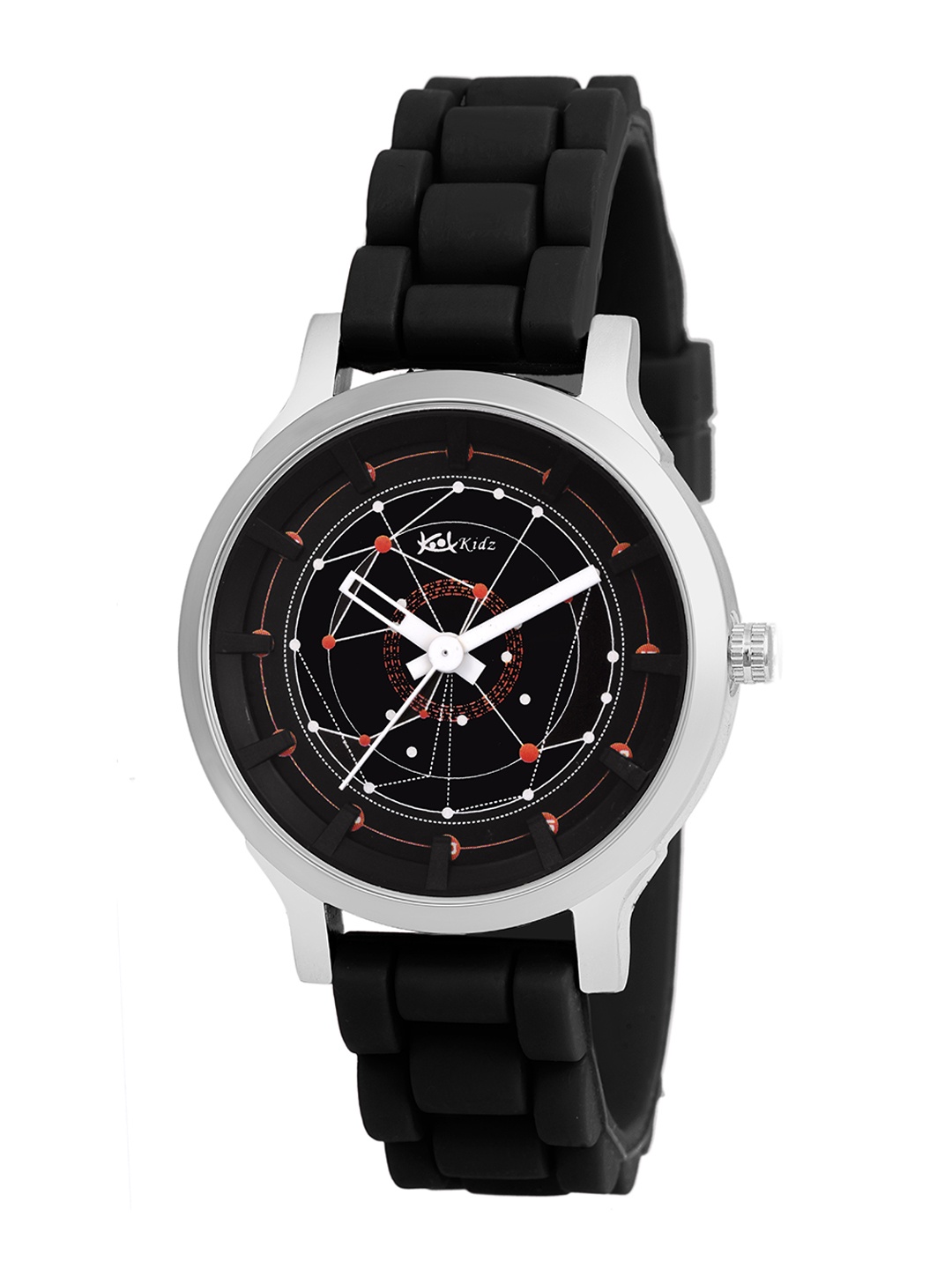 

Kool Kidz Kids Black Printed Dial Analogue Watch KOOL KIDZ DMK 046 MULTI.BK-BLACK
