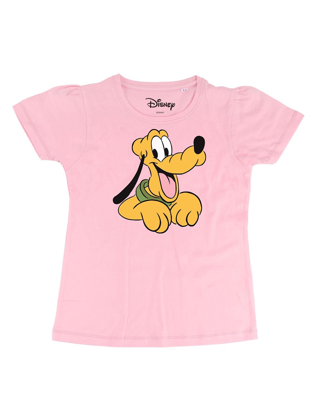 

Disney by Wear Your Mind Pink Puff Sleeve Regular Top