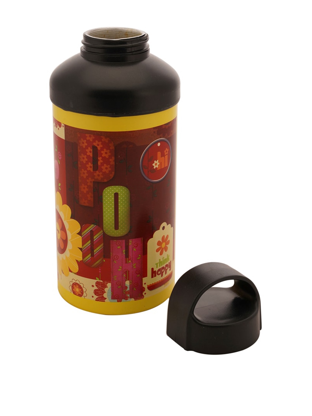 

Disney Kids Yellow & Red Pooh Printed Stainless Steel Double Walled Water Bottle