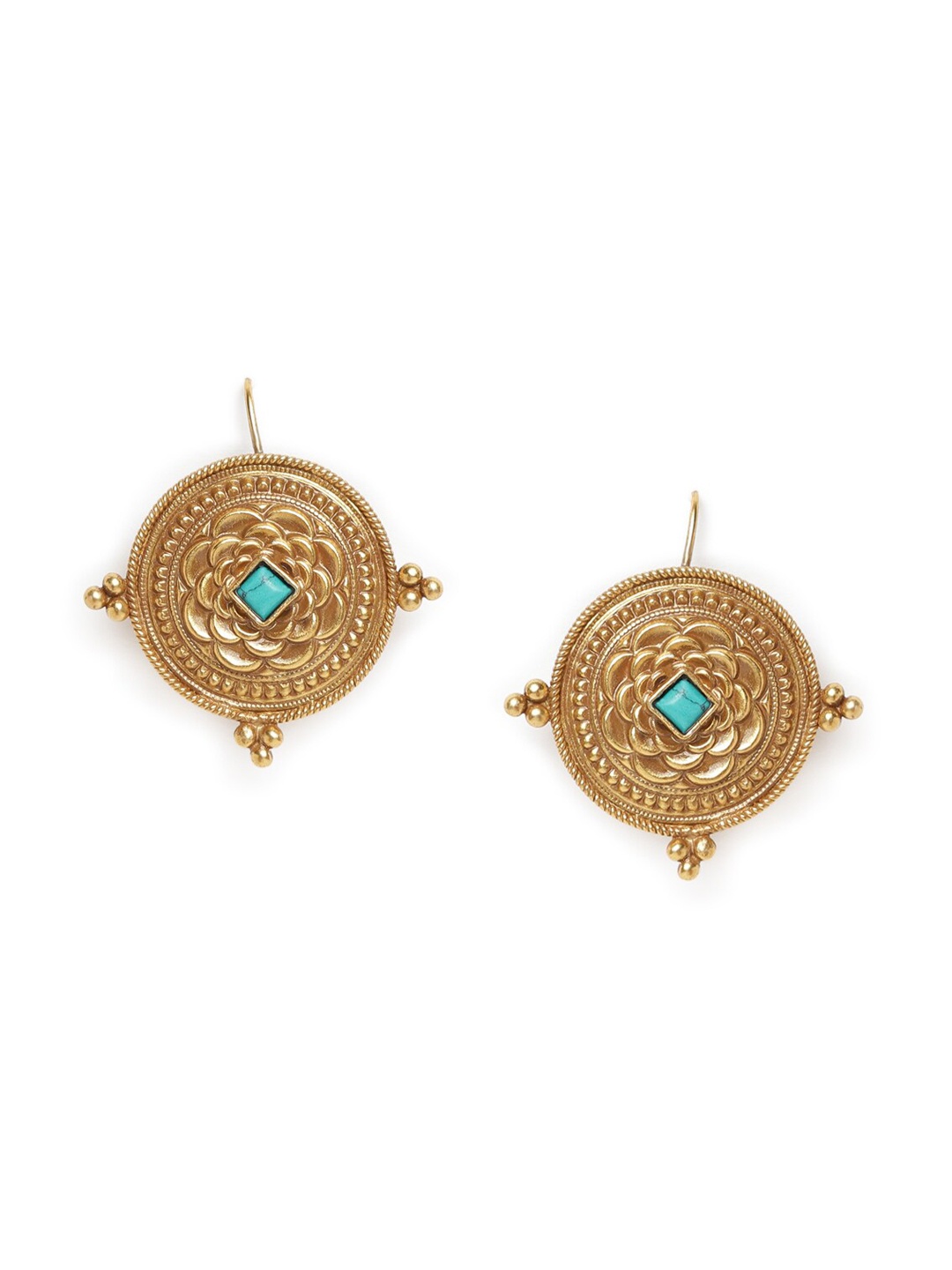 

Fabindia Gold-Toned Contemporary Studs Earrings