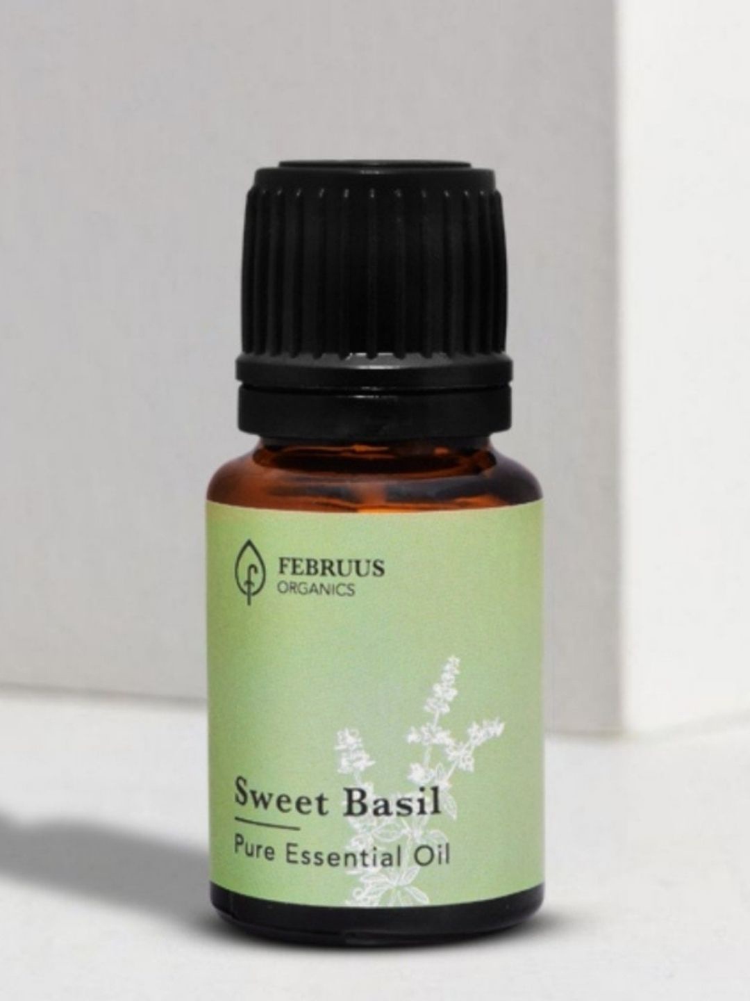 Februus Organics Transparent Sweet Basil Essential Aroma Oil