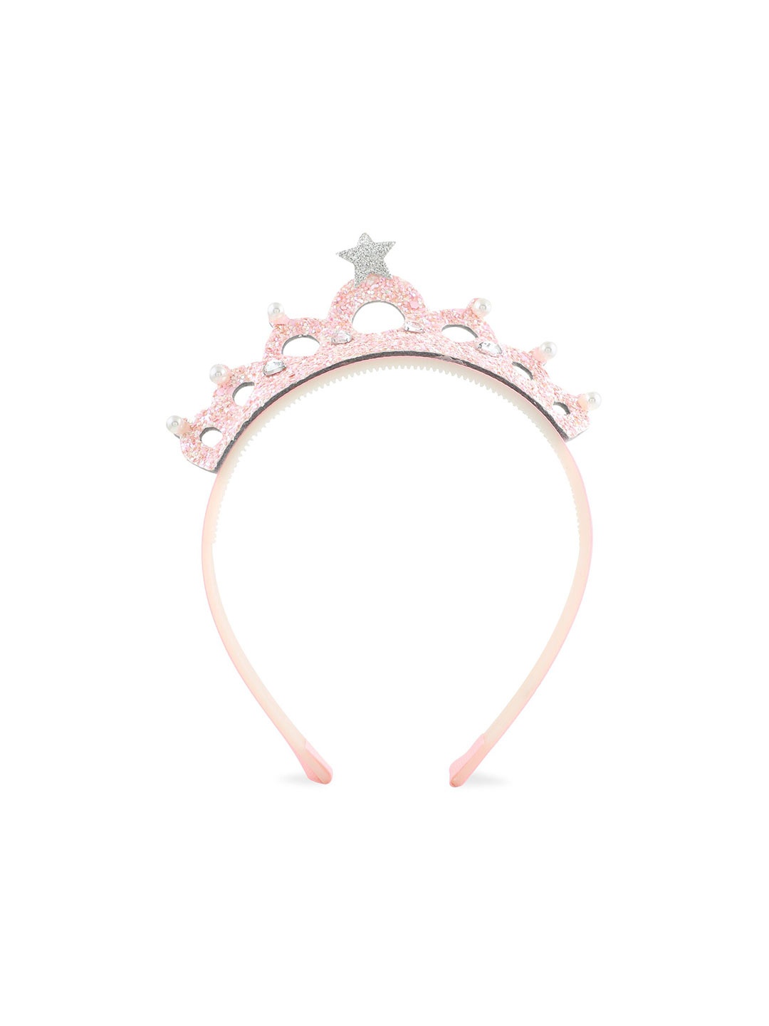 

Toniq Kids Girls Pink & White Princess Embellished Hairband
