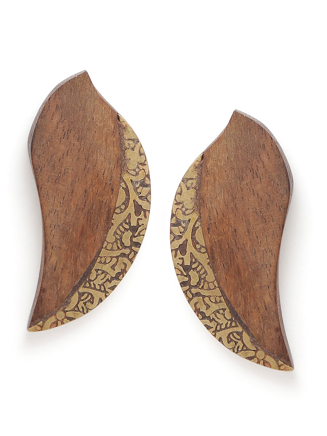 

Fabindia Gold-Toned Contemporary Studs Earrings